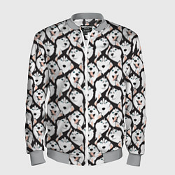 Мужской бомбер Сибирский Хаски Husky