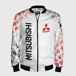 Бомбер мужской MITSUBISHI JAPAN STYLE SAMURAI AUTO, цвет: 3D-черный