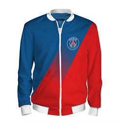 Бомбер мужской PSG GRADIENT SPORT UNIFORM, цвет: 3D-белый