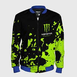 Мужской бомбер Monster Energy green