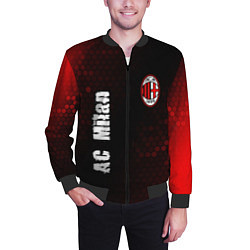 Бомбер мужской AC MILAN AC Milan Графика, цвет: 3D-черный — фото 2