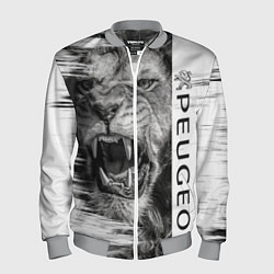 Бомбер мужской Peugeotlion, цвет: 3D-меланж