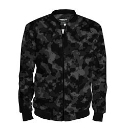 Мужской бомбер ТЁМНЫЙ КАМУФЛЯЖ