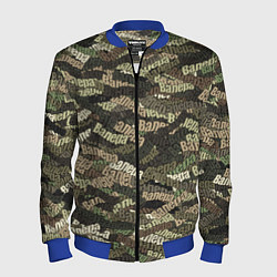 Мужской бомбер Именной камуфляж Валера