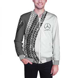 Бомбер мужской Mercedes-Benz дрифт, цвет: 3D-меланж — фото 2