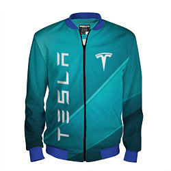 Бомбер мужской Tesla - Sport, цвет: 3D-синий