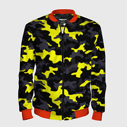 Мужской бомбер Black Camo