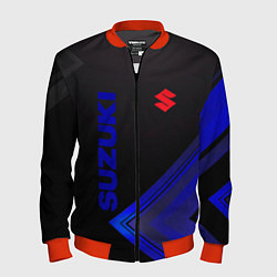 Бомбер мужской SUZUKI СУЗУКИ, цвет: 3D-красный
