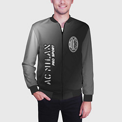 Бомбер мужской AC MILAN AC Milan Pro Sport, цвет: 3D-черный — фото 2