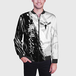Бомбер мужской WALHALLA TEAM LOGO BLACK ТОКИЙСКИЕ МСТИТЕЛИ, цвет: 3D-черный — фото 2