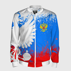 Мужской бомбер Я русский герб