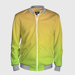 Мужской бомбер GRADIEND YELLOW-GREEN