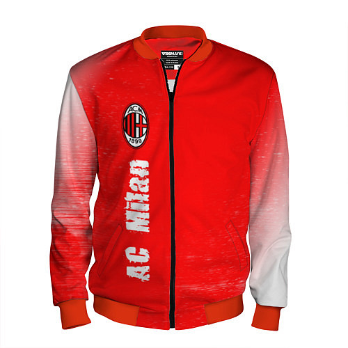 Мужской бомбер AC MILAN AC Milan Графика / 3D-Красный – фото 1