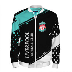 Бомбер мужской Liverpool footba lclub, цвет: 3D-белый