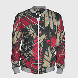 Мужской бомбер Камуфляжный паттерн