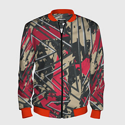 Мужской бомбер Камуфляжный паттерн