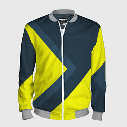 Мужской бомбер Геометрическая Стрелка