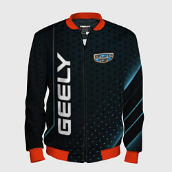 Мужской бомбер Geely Абстракция