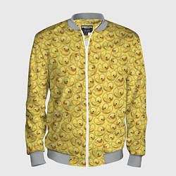 Мужской бомбер Утиный принт
