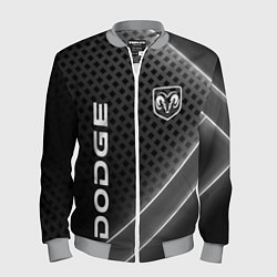 Мужской бомбер Dodge Абстракция карбон