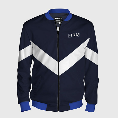 Мужской бомбер Always in sports - FIRM / 3D-Синий – фото 1