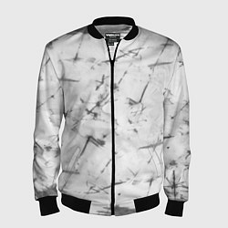 Мужской бомбер Серый трещины тай-дай