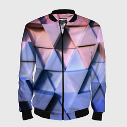Бомбер мужской Triangle gradient, цвет: 3D-черный