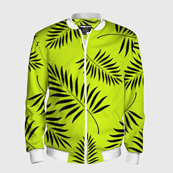 Мужской бомбер Пальмовые ветви