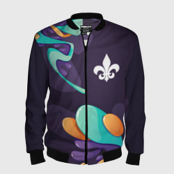 Мужской бомбер Saints Row graffity splash