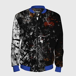 Мужской бомбер Граффити абстрактный рисунок