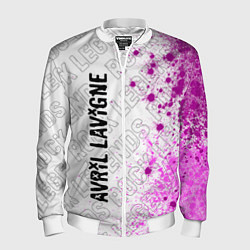 Мужской бомбер Avril Lavigne rock legends по-вертикали