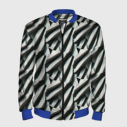 Мужской бомбер Вертикальные полосы