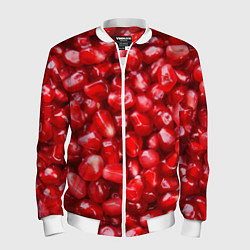 Мужской бомбер Спелые зёрна граната