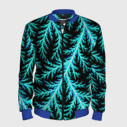 Мужской бомбер Разряды электричества Tie Dye