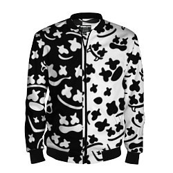 Бомбер мужской Marshmello music pattern, цвет: 3D-черный