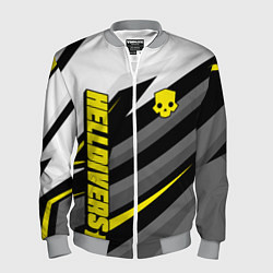 Бомбер мужской Helldivers 2: Uniform Yellow x White, цвет: 3D-меланж