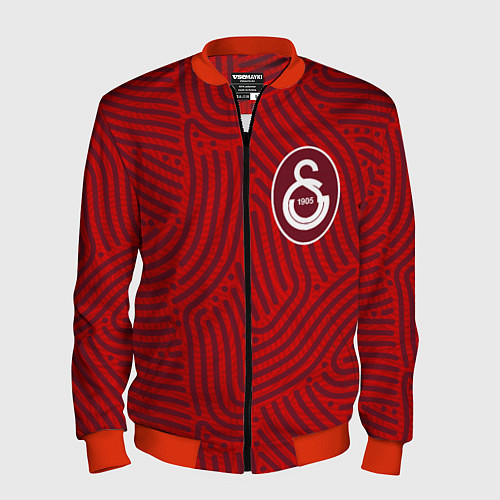 Мужской бомбер Galatasaray отпечатки / 3D-Красный – фото 1