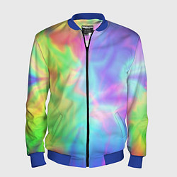 Мужской бомбер Яркий тай-дай абстракция