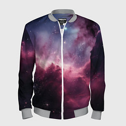 Мужской бомбер Абстрактный космос фантастика