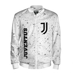 Мужской бомбер Juventus sport на светлом фоне вертикально