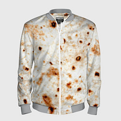 Бомбер мужской Текстура светлого лаваша, цвет: 3D-меланж