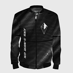 Мужской бомбер No Mans Sky metal game lines