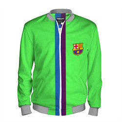 Бомбер мужской Barcelona fc sport line, цвет: 3D-меланж