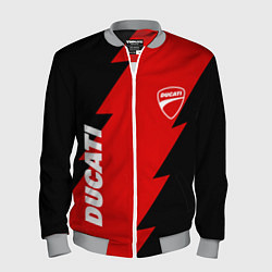Мужской бомбер Ducati - logo