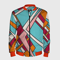 Мужской бомбер Простая геометрия
