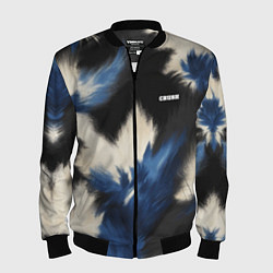 Бомбер мужской Crush 01, цвет: 3D-черный