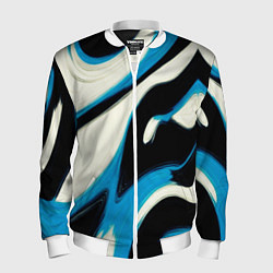 Мужской бомбер Современное искусство абстракции