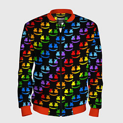 Бомбер мужской Marshmello dj colors, цвет: 3D-красный