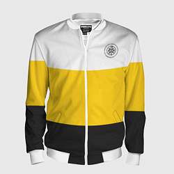 Бомбер мужской Сокрушу пред ним врагов его КЦК черный, цвет: 3D-белый