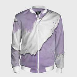 Мужской бомбер Штукатурка и лавандовая краска